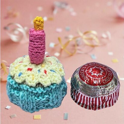 Birthday Cupcake choc cover