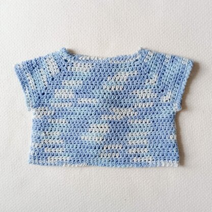 Denim Ombre Cardigan for Baby