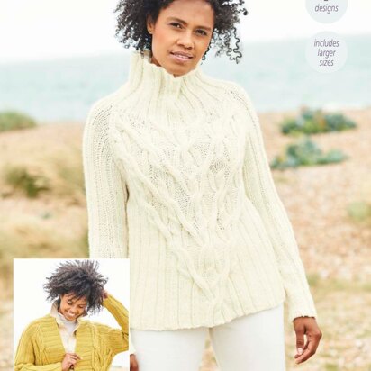 Women Jumpers in Stylecraft Softie - 9814 - Downloadable PDF