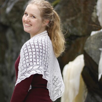 Leafing Diamonds - knitting pattern