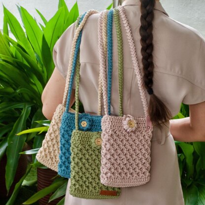 Crossbody bag Jasmine stitch