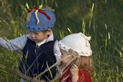 Desert Dinosaurs Hat in Imperial Yarn Columbia - P121 - Downloadable PDF