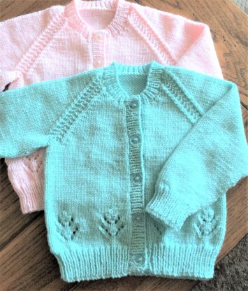 Floral Raglan Cardigan