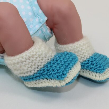 Just For Preemies - Fur Top Booties