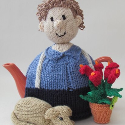 Gardener tea cosy