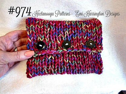 974 PINK CLUTCH PURSE