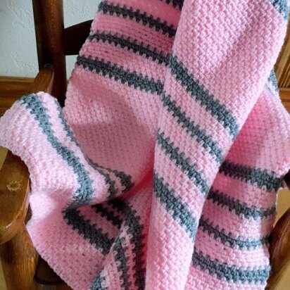 Modern Heirloom Baby Afghan