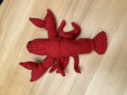Red lobster knitting pattern