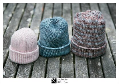 Stretchable Beanie Knit Flat