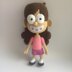 Mabel by Gravity falls PDF crochet pattern