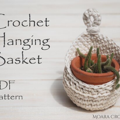 Crochet Hanging Basket