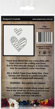 Paper Rose Dies - Scribble Hearts 1