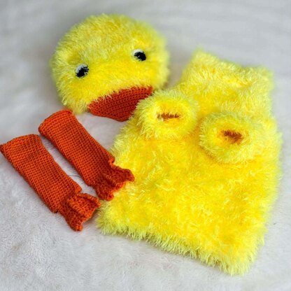 Doggie Diva Duckling Costume