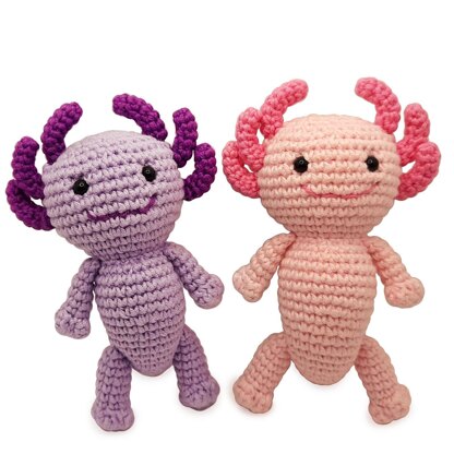 Axolotl amigurumi