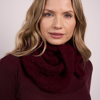 Bryony Hat + Scarf in MODE at Rowan Softest Alpaca - Downloadable PDF