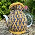 Medieval Cross 4 Cup Teapot Cosy Knitting Pattern