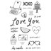 Simple Stories Happy Hearts - Stamps