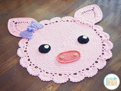 Pinky The Piggy Rug