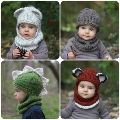 The Balaclava Bundle - knitting pattern