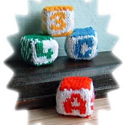 1:12th scale alphabet blocks