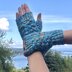 Puget Sound Fingerless Mitts