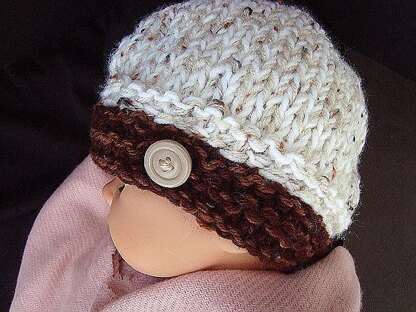 598 UNISEX KNITTED BEANIE "Paulie", newborn baby to adult