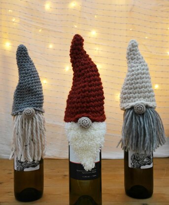 Gnome bottle topper