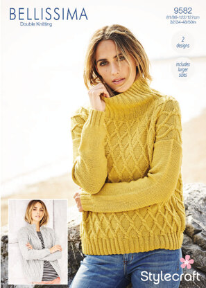 Jumper & Jacket in Stylecraft Bellissima - 9582 - Downloadable PDF