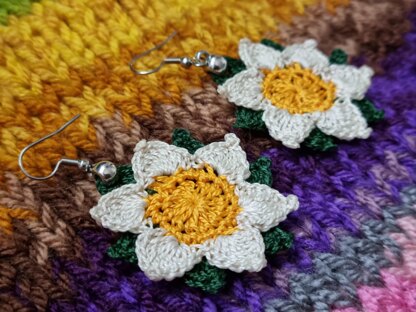 Sunflower Earrings