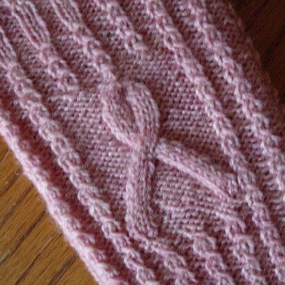 Ribbon of Hope - knitting pattern