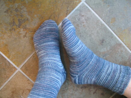 Denim Vanilla Socks #2