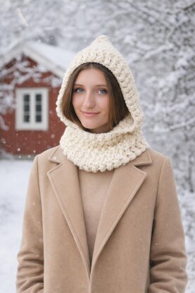 Pixie Hooded cowl neckwarmer