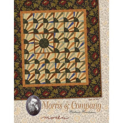 Moda Fabrics Morris And Company Quilt - Downloadable PDF