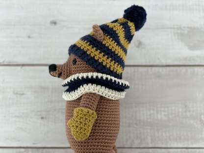 Teddy Grizzly Bear Amigurumi