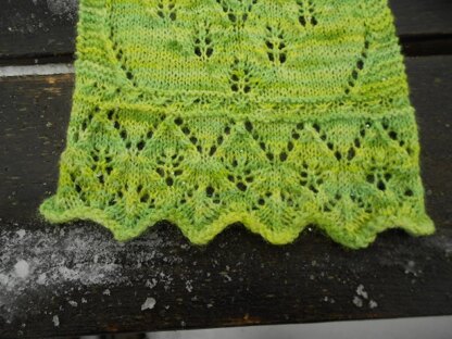 My Irish Heart Lace Scarf