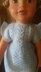 Blue Cable Dress for 18" Doll