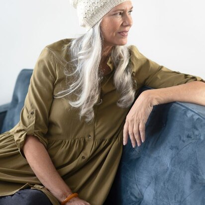 Napua Hat in Berroco Ultra Wool Fine - 403-3 - Downloadable PDF