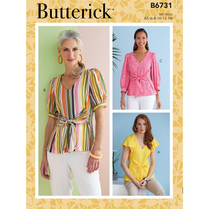 Butterick Misses' Top B6731 - Sewing Pattern