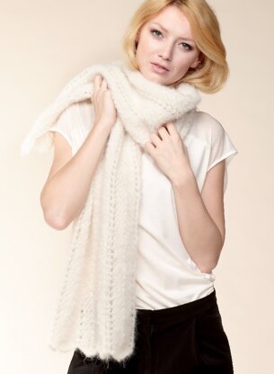 Snood / Lacy Lines Wrap in Rico Fashion Light Luxury - 208 - Downloadable PDF