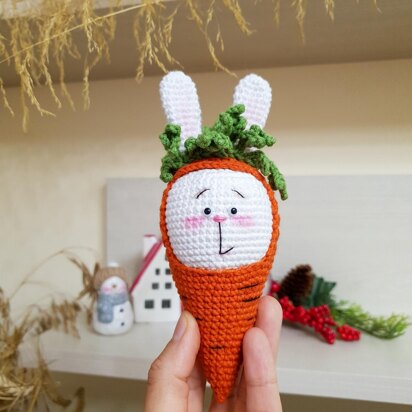 Christmas toy BUNNY CARROT