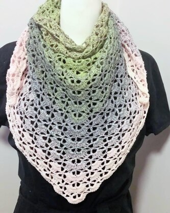 Daisy Field Shawl / Scarf