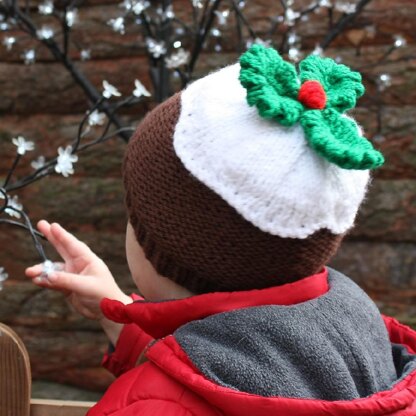 Chunky Christmas pudding hat