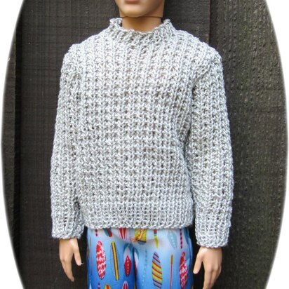 1:6th scale Broken Rib Sweater