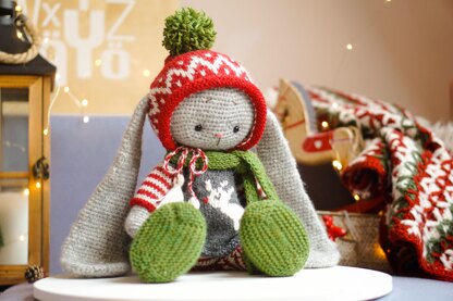 Knitting Toy Clothes Pattern - CHRISTMAS GNOME