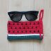 Watermelon Flag Glasses Pouch