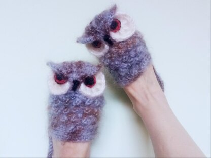 Owl slippers