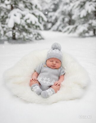 'Snowflake' 3 piece set