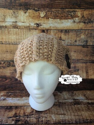Cabled Behive Hat