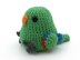 Amigurumi Eclectus Parrot