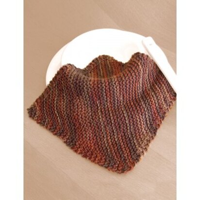 Basic Knit Dishcloth in Bernat Handicrafter Cotton Prints